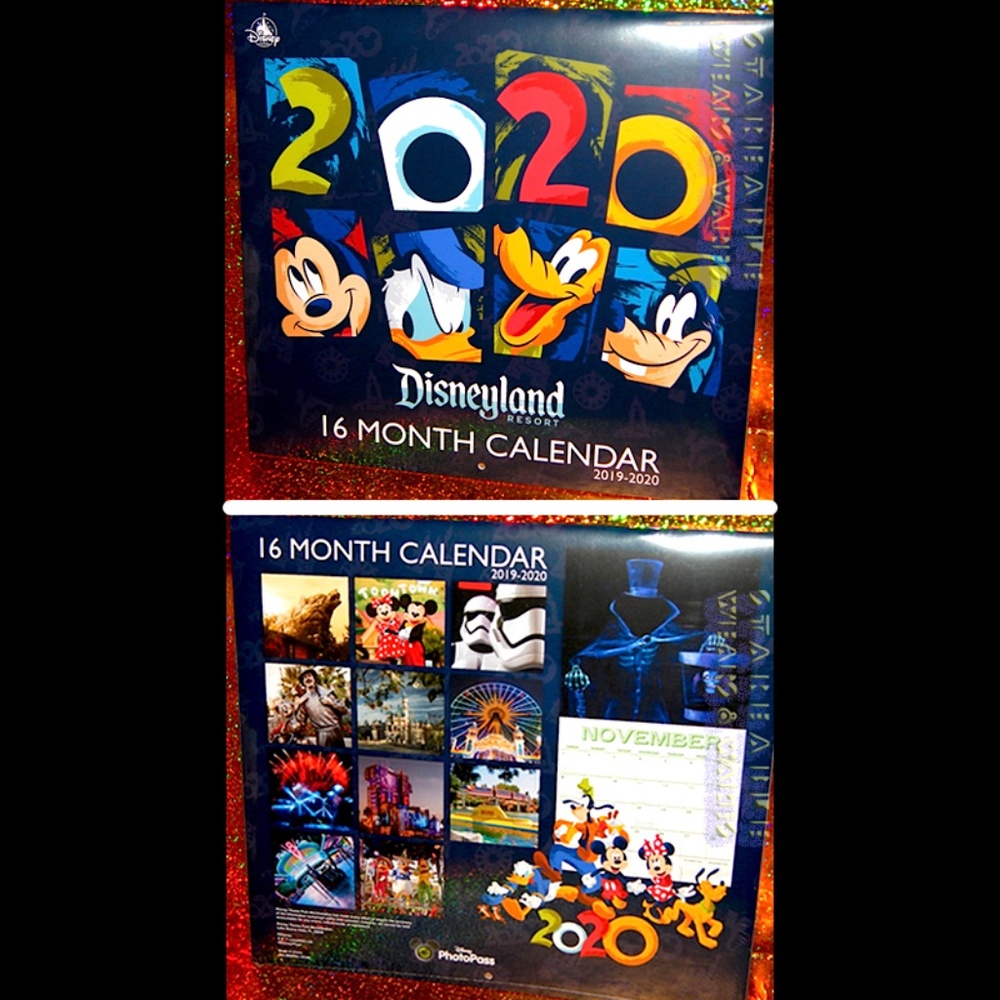 DISNEYLAND 2020 CALENDAR Official Disney Parks NEW